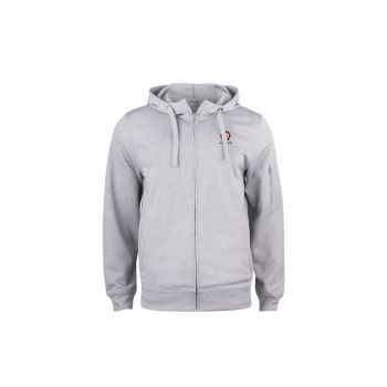Active hood full zip, man 